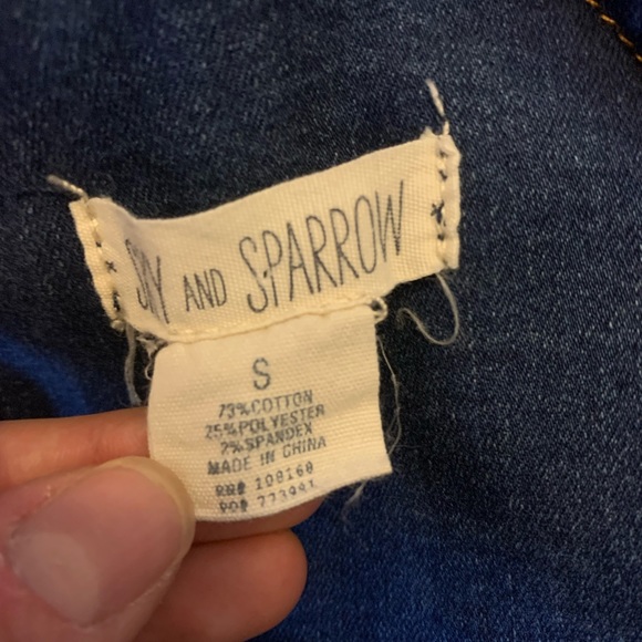 Petite Women’s Denim Jumper - Picture 6 of 7